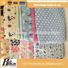 145gsm reactive printed stock cotton flannel